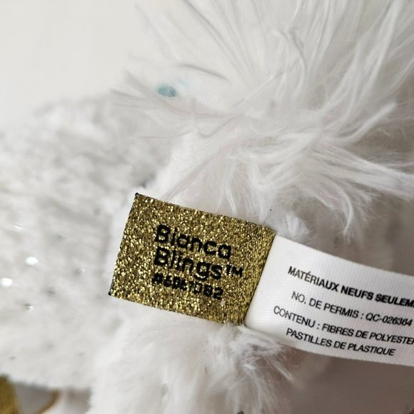 Gund P.Lushes Pets Bianca Blings White Puppy Plush Stuffed Animal Toy - Picture 10 of 11